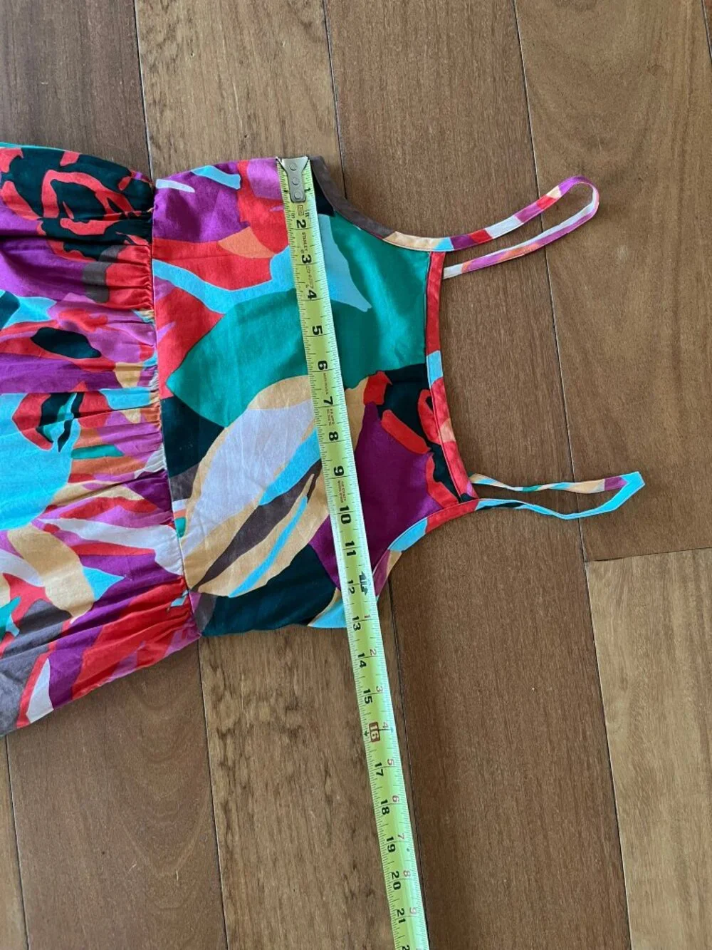 Gap Kids Girls Floral Tropical Summer Dress Colorful Vacation Size L (10-11)